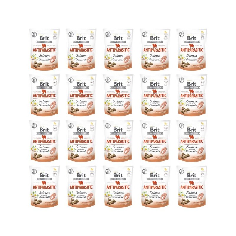 Przysmak dla psa BRIT Functional Snack Antiparasitic 20 x 150 g
