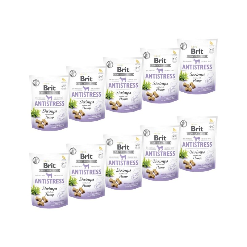 Przysmak dla psa BRIT Functional Snack Antistress 10 x 150 g