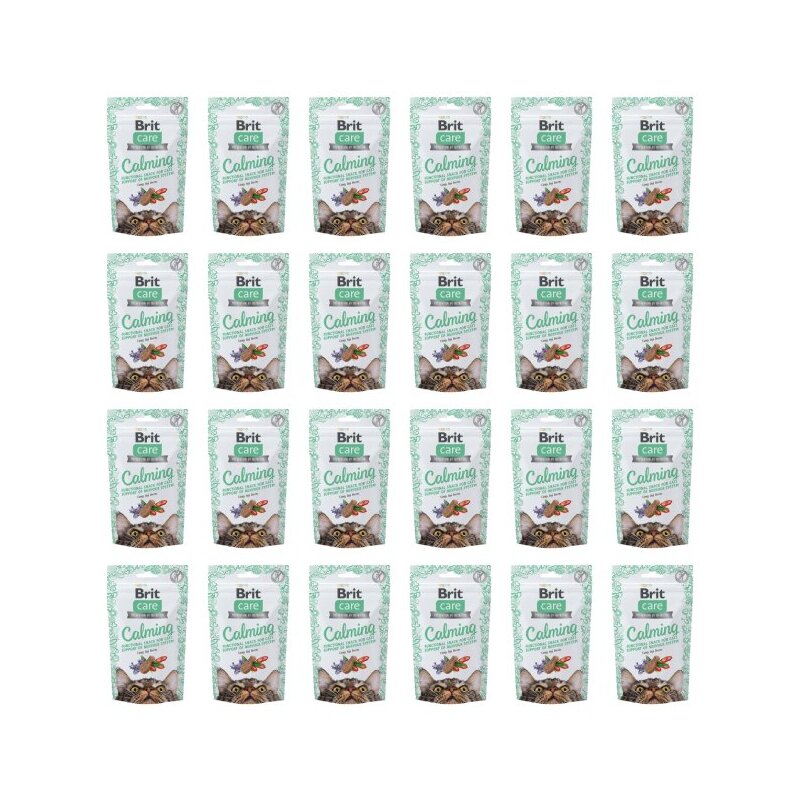Przysmak dla kota BRIT CARE Snack Calming 24 x 50 g