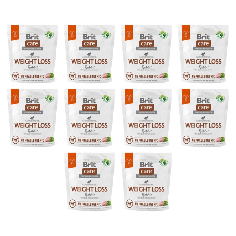Karma dla psa BRIT CARE Dog Hypoallergenic Weight Loss 10 x 1 kg