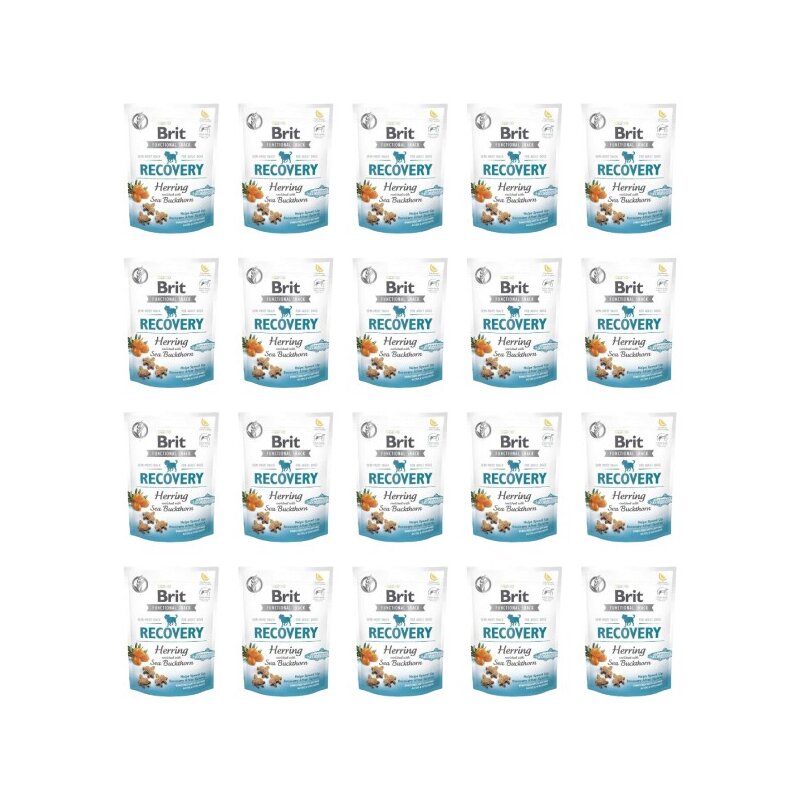 Przysmak dla psa BRIT CARE Dog Recovery Herring 20 x 150 g