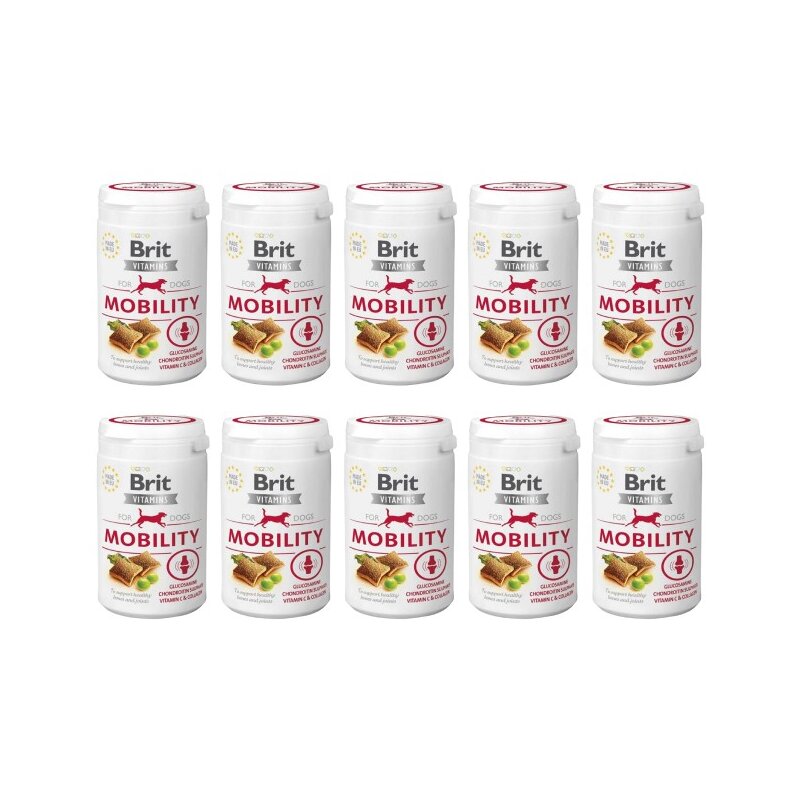 Suplement dla psa BRIT Vitamins Mobility 10 x 150 g