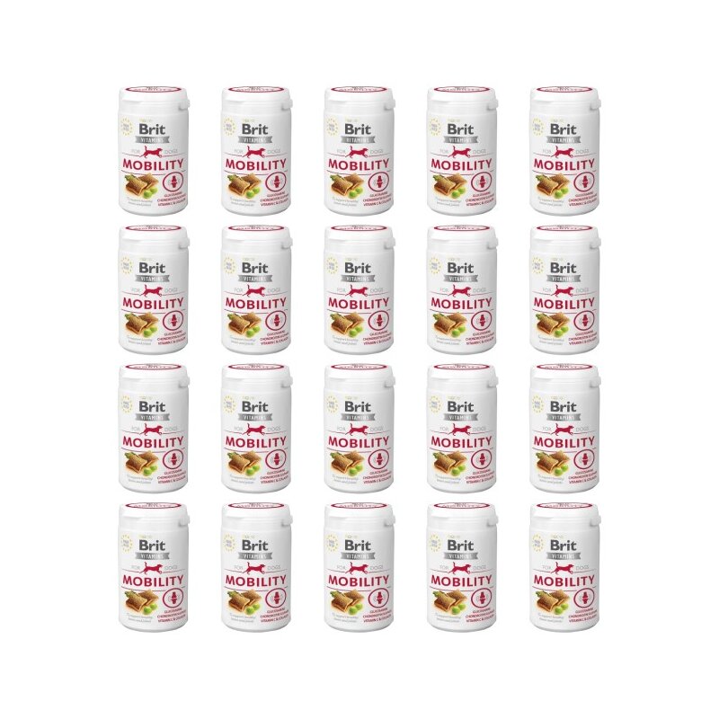 Suplement dla psa BRIT Vitamins Mobility 20 x 150 g