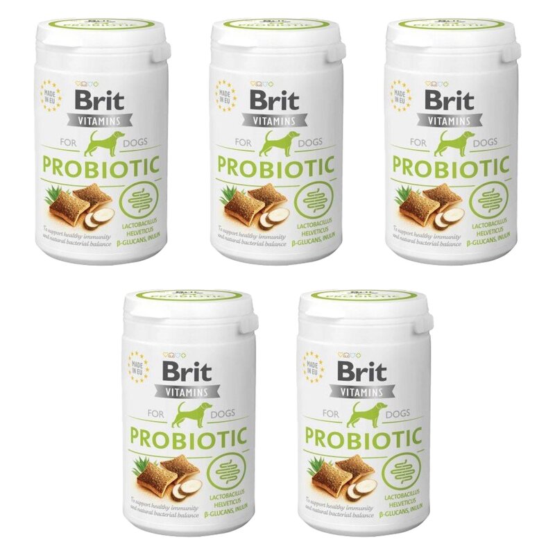 Suplement dla psa BRIT Vitamins Probiotic 5 x 150 g