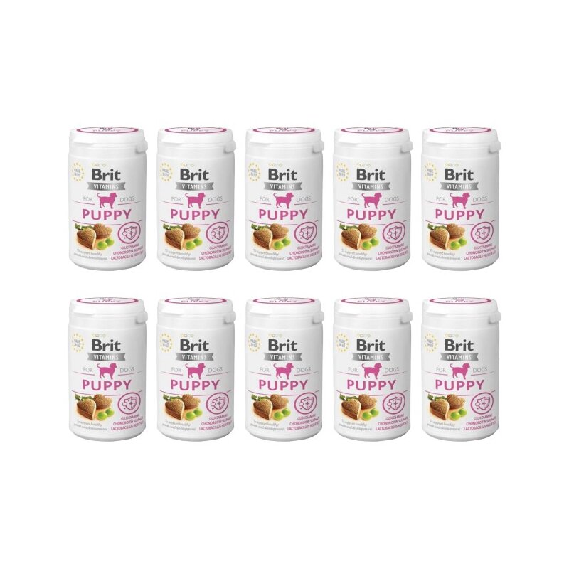Suplement dla psa BRIT Vitamins Puppy 10 x 150 g