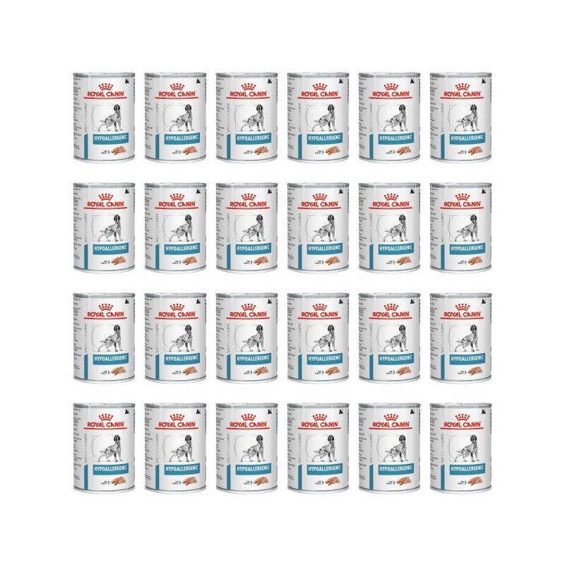 Karma dla psa ROYAL CANIN Hypoallergenic 24 x 400 g