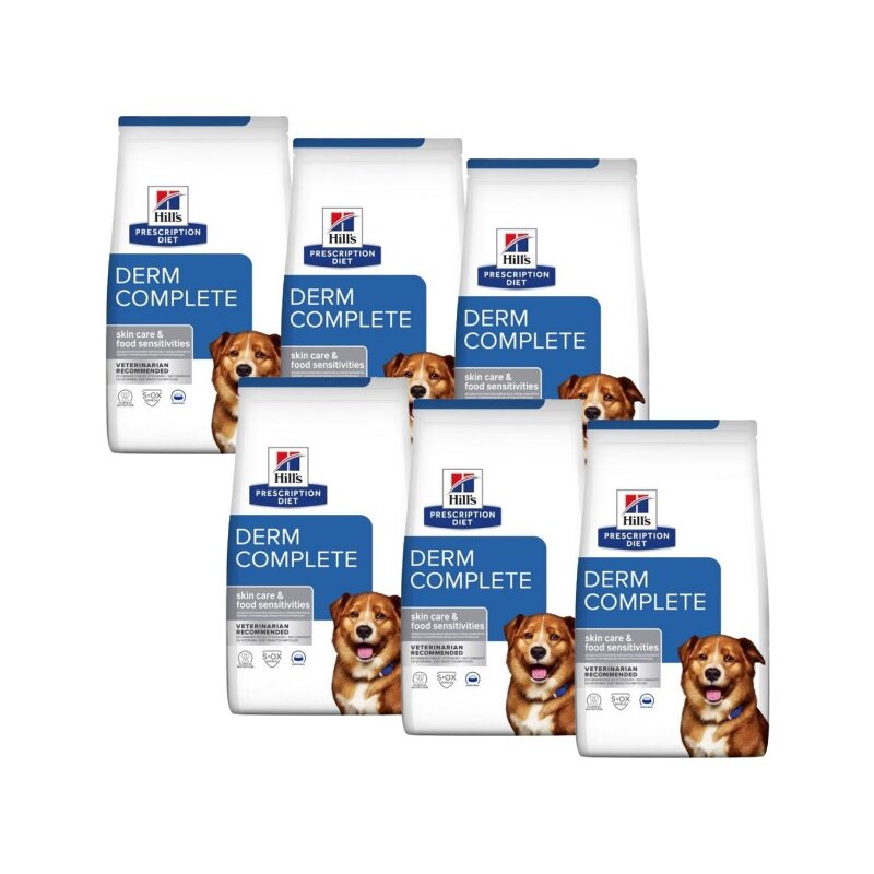 Karma dla psa HILL'S Prescription Diet Derm Complete 6 x 1.5 kg