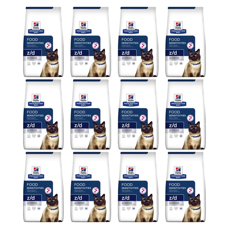 Karma dla kota HILL'S Prescription Diet Z/D Food Sensitivities Kurczak 12 x 3 kg