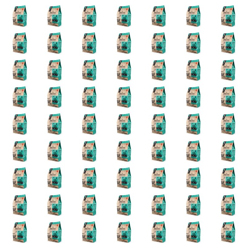 Karma dla kota WIEJSKA ZAGRODA Kurczak z łososiem 63 x 400 g
