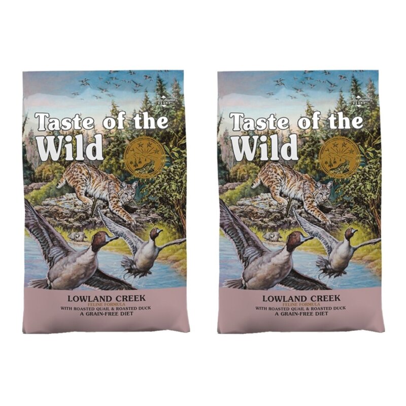 Karma dla kota TASTE OF THE WILD Lowland Creek 2 x 6.6 kg