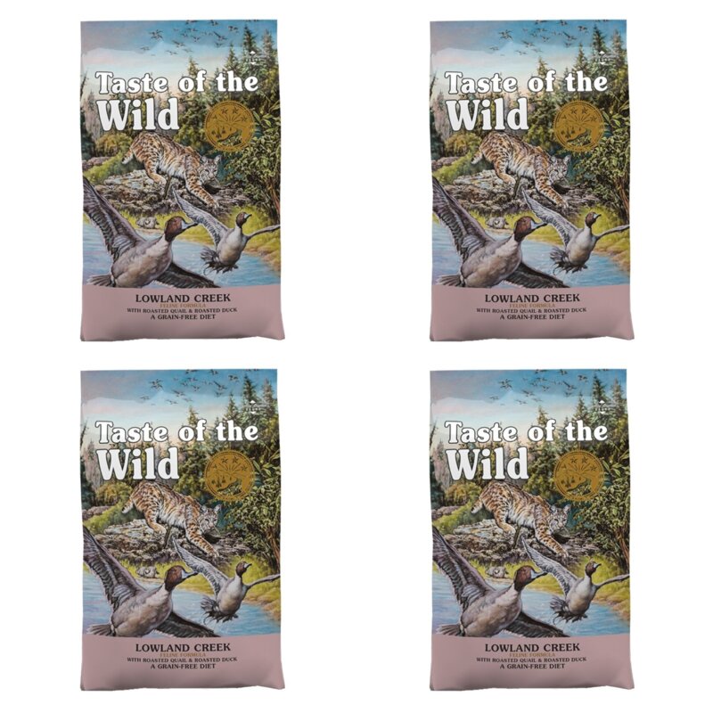 Karma dla kota TASTE OF THE WILD Lowland Creek 4 x 6.6 kg