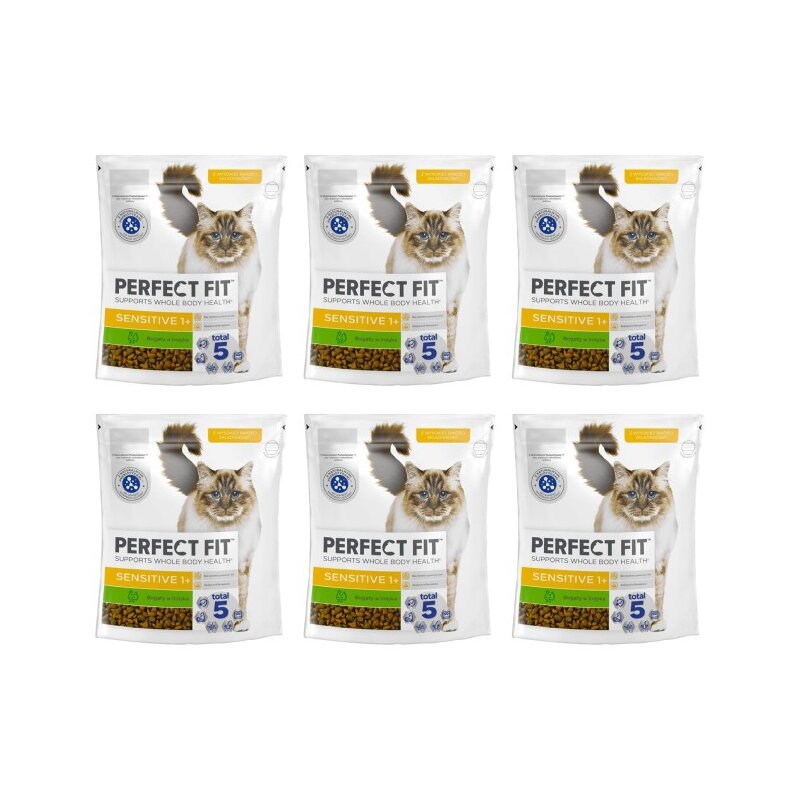 Karma dla kota PERFECT FIT Sensitive Indyk 6 x 750 g