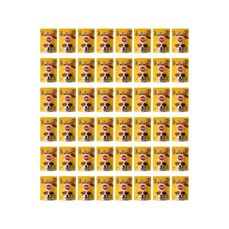 Karma dla psa PEDIGREE Vital Protection Kurczak z warzywami 48 x 100 g