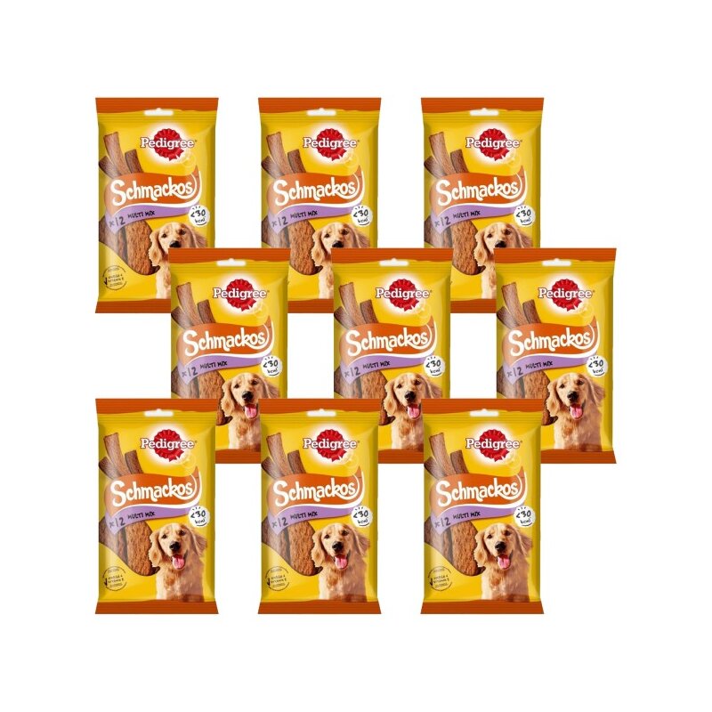 Przysmak dla psa PEDIGREE Schmackos Multi Mix 9 x 86 g