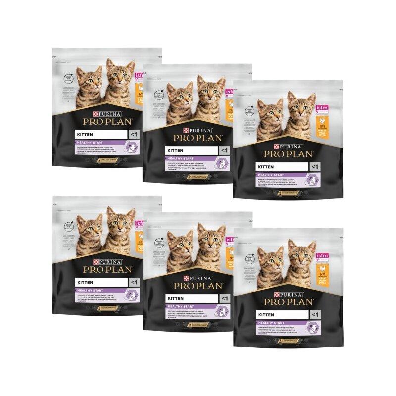 Karma dla kota PURINA PRO PLAN Healthy Start Kitten Kurczak 6 x 1.5 kg