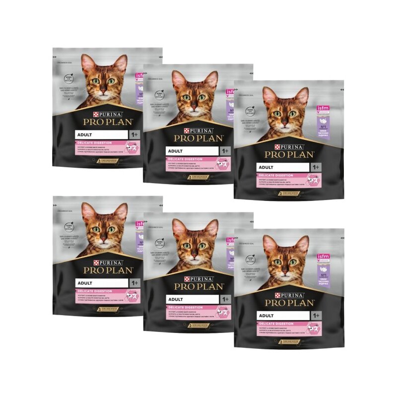 Karma dla kota PURINA Pro Plan Delicate Indyk 6 x 1.5 kg