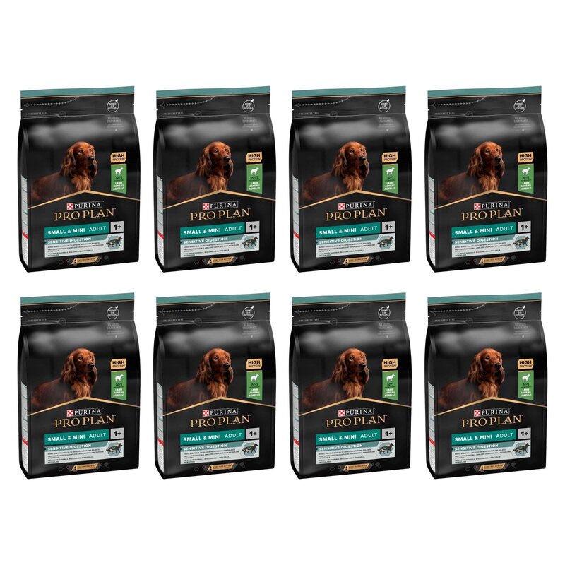 Karma dla psa PURINA Pro Plan Small & Mini Adult Jagnięcina 8 x 3 kg
