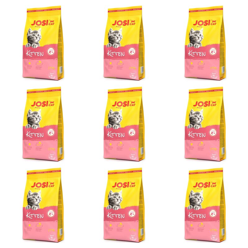 Karma dla kota JOSERA JosiCat Kitten Drób 9 x 1.9 kg