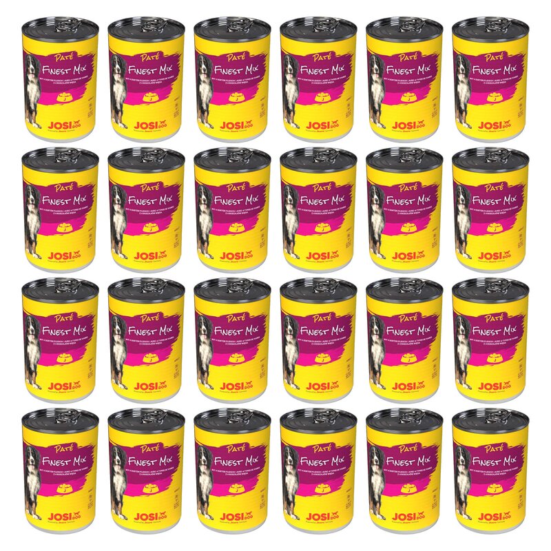 Karma dla psa JOSIDOG Paté Wykwintny mięsny mix 24 x 400 g