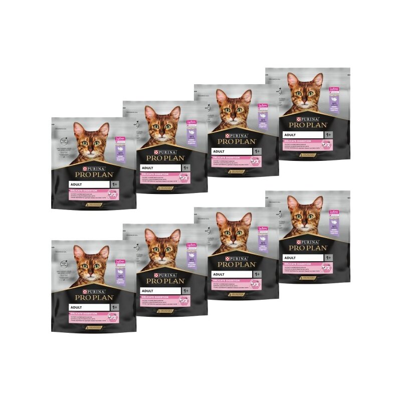 Karma dla kota PURINA Pro Plan Delicate Indyk 8 x 400 g