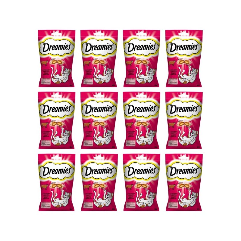 Przysmak dla kota DREAMIES Wołowina 12 x 60 g