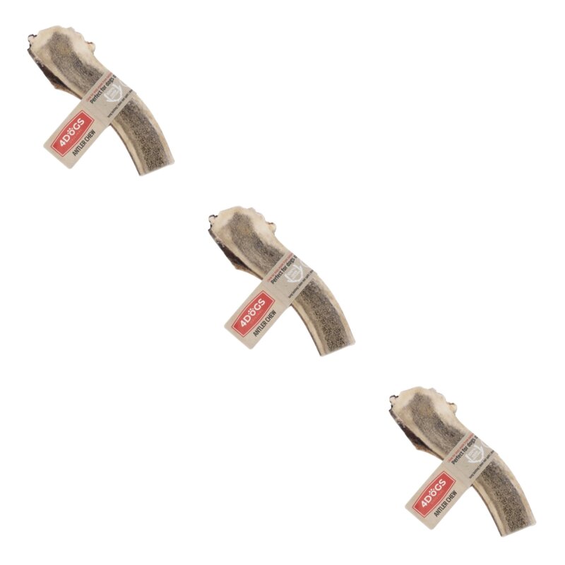 Gryzak dla psa 4DOGS R-Line Poroże jelenia M Easy (3 szt.)