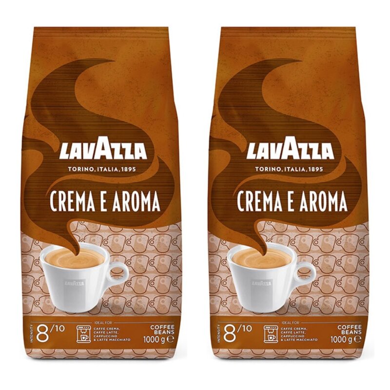 Kawa ziarnista LAVAZZA Crema e Aroma 2 x 1 kg