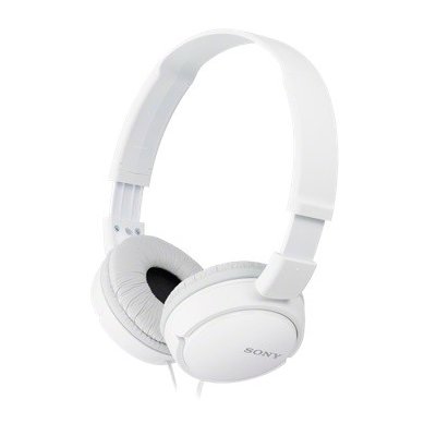 Słuchawki nauszne SONY MDRZX110APW z mikrofonem Biały