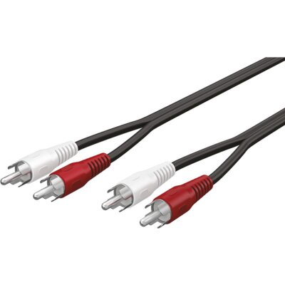 Kabel 2xRCA - 2xRCA QIXO 0.5 m
