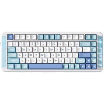 Klawiatura MCHOSE X75 V2 Hyacinth Switch Biało-niebieski