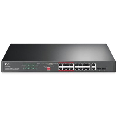 Switch TP-LINK TL-SL1218MP V2 Gigabit Ethernet, 16 portów, Funkcja PoE+