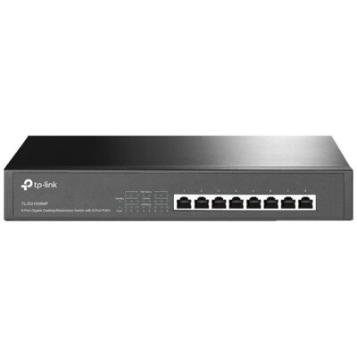 Switch TP-LINK TL-SG1008MP Gigabit Ethernet, 8 portów, Funkcja PoE+