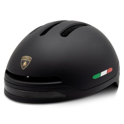 Kask LAMBORGHINI LA-AC-210002 Czarny z lampką (rozmiar M/L)