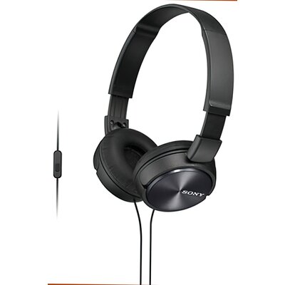 Słuchawki nauszne SONY MDRZX310APB z mikrofonem Czarny