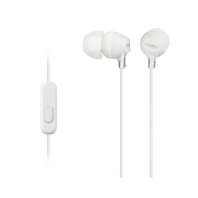 Słuchawki dokanałowe SONY MDR-EX15AP Biały