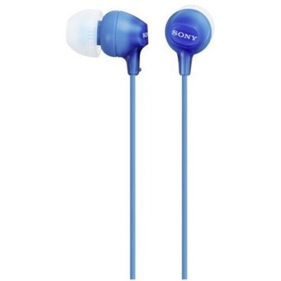 Słuchawki dokanałowe SONY MDR-EX15AP Niebieski