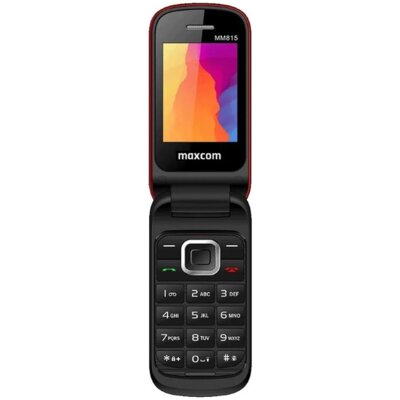 Telefon MAXCOM Comfort MM815L Czerwony