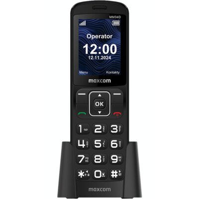 Telefon MAXCOM Comfort MM34DL 4G Czarny