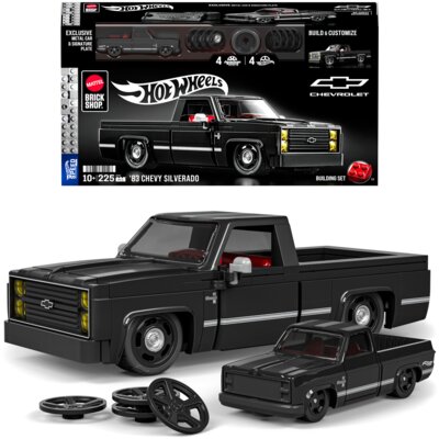 Klocki plastikowe BRICK SHOP Hot Wheels Speed Series ’83 Chevy Silverado JKG42