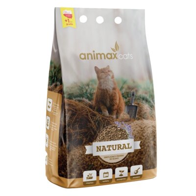 Żwirek dla kota ANIMAX Kot Natural 8 L