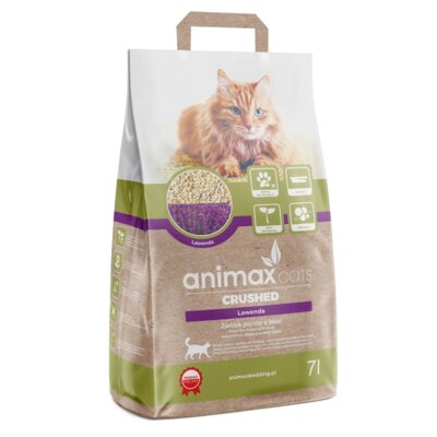 Żwirek dla kota ANIMAX Kot Crushed Lawenda 7 L