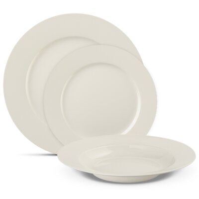 Zestaw obiadowy GERLACH Modern New Ivory (18 elementów)