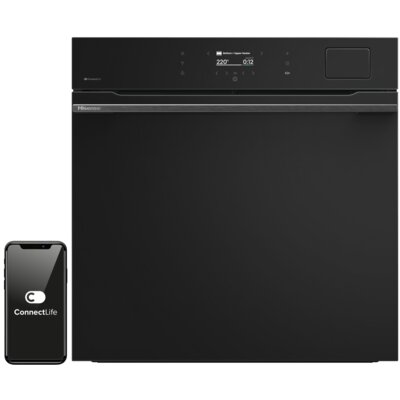Piekarnik HISENSE BFS615S8B Elektryczny parowy Czarny A+