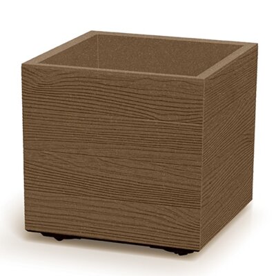 Donica PROSPERPLAST Madera Square ECO Wood DMA400W Naturo