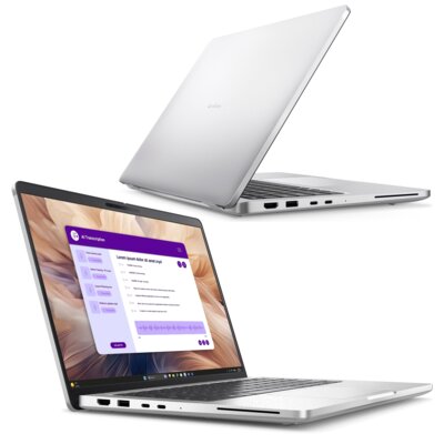Laptop DELL Pro 14 Plus PB14250 14" IPS Ultra 5-236V 32GB RAM 512GB SSD Windows 11 Professional, Funkcje AI
