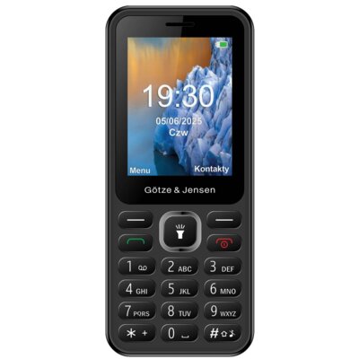 Telefon GÖTZE & JENSEN GFE101 Czarny