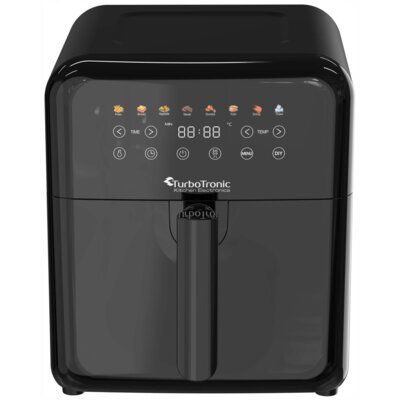 Air Fryer Frytkownica beztłuszczowa TURBOTRONIC TT-AF190 Czarny 6l 8 automatycznych programów