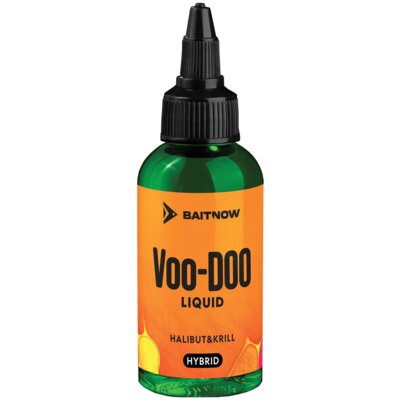 Liquid BAITNOW Voo-Doo Hybrid Halibut & Krill (50 ml)