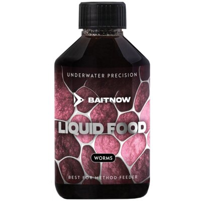 Liquid BAITNOW Food Białe robaki (250 ml)