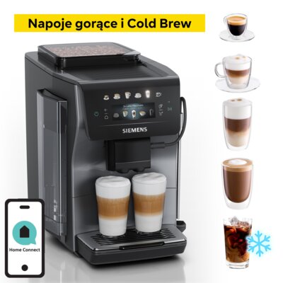 Ekspres SIEMENS EQ.600 TP601E01 iAroma (Cold Brew)